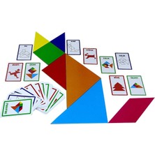 OMZ Giant Tangram Kız Erkek Çocuk Oyuncak Eğitici Oyuncaklar