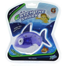 paraply Işıklı Su Oyuncağı Mavi Dalgıç Balık Kız Erkek Çocuk Oyuncak Eğitici Oyuncaklar