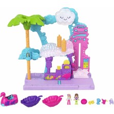 OMZ Polly Pocket Flamingo Araba Su Eğlencesi HHJ05 Kız Erkek Çocuk Oyuncak Eğitici Oyuncaklar