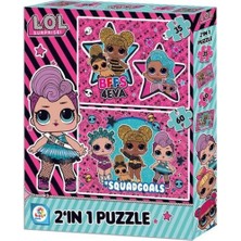 paraply Lol 2in1 Puzzle Kız Erkek Çocuk Oyuncak Eğitici Oyuncaklar
