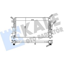Kale 373900 Motor Radyatoru 2E0121253 2E0121253A 2E0121253B