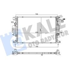 Kale 361460 Motor Radyatoru 2066575 2069561 5184274