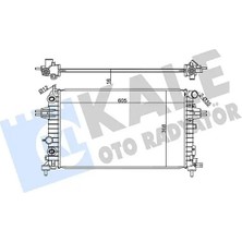 Kale 364200 Motor Radyatoru 1300265 13145210