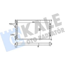 Kale 349235 Motor Radyatoru 6K0121253 6K0121253K 6K0121253P