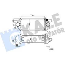 Kale 350960 Turbo Radyatoru PCM100200