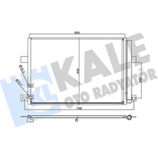 Kale 357810 Klima Radyatoru 2H0820411 2H0820411A 2H0820411B
