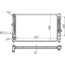 Oris BAU003032 Motor Radyatoru 8D0121251BC