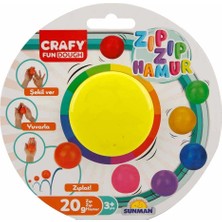OMZ Zıp Zıp Oyun Hamuru 20 gr Kız Erkek Çocuk Oyuncak Eğitici Oyuncaklar