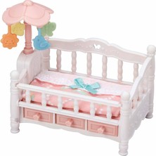 OMZ Sylvanian Families Dönenceli Beşik 5534 Kız Erkek Çocuk Oyuncak Eğitici Oyuncaklar