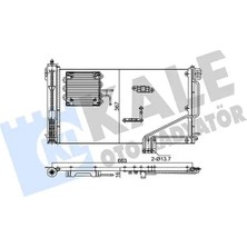 Kale 353175 Klima Radyatoru A2035000154 A2035000254 A2035000654