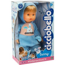 OMZ CCB09001 Cicciobello Tavşan Kostümlü ve Sesli 42CM Bebek Kız Erkek Çocuk Oyuncak Eğitici Oyuncaklar