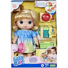 paraply F7356 Baby Alive Bebeğim ile Eğlenceli Yudumlar Sarışın +3 Yaş Kız Erkek Çocuk Oyuncak Eğitici Oyunc
