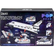 paraply JK8502 Jaki Uzay Gemisi Blok Seti -Vagon Life Kız Erkek Çocuk Oyuncak Eğitici Oyuncaklar