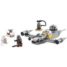 OMZ LEGO Star Wars: The Mandalorian Mando ve Grogu’nun N-1 Starfighter’ı 75410 Kız Erkek Çocuk Oyuncak E