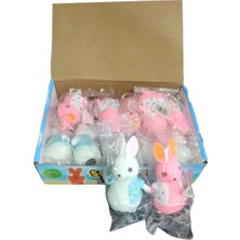 OMZ Elastik Tavşan Kız Erkek Çocuk Oyuncak Eğitici Oyuncaklar