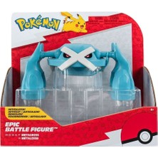 paraply Pok PKW3059 Pokémon Epik Figür Metagross Kız Erkek Çocuk Oyuncak Eğitici Oyuncaklar