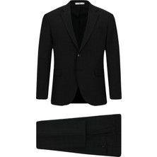 Kiğılı 7 Drop Slim Fit Dar Kesim Desenli Takım Elbise
