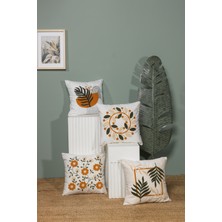 Elart Daisy Kırlent Kılıfı 4 Adet (40X40 Cm)