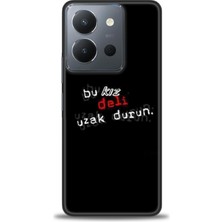 Vivo Y36 Kılıf Hd Baskılı Kılıf + Seramik Tam Kaplayan Ekran Koruyucu 398