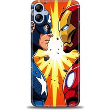 Rulet Samsung Galaxy A04E Hd Baskılı Kılıf + Seramik Tam Kaplayan Ekran Koruyucu 93