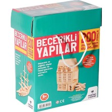 OMZ ZMK-00195 Becerikli Yapılar 200 Parça Kız Erkek Çocuk Oyuncak Eğitici Oyuncaklar