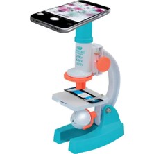 OMZ Mikroskop Set 200/600/1200X 48 Parça Kız Erkek Çocuk Oyuncak Eğitici Oyuncaklar