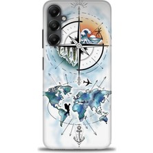 Rulet Samsung Galaxy A05S Hd Baskılı Kılıf + Seramik Tam Kaplayan Ekran Koruyucu 82