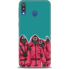 Samsung Galaxy A10S Hd Baskılı Kılıf + Seramik Tam Kaplayan Ekran Koruyucu 290