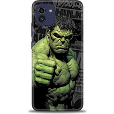 Rulet Samsung Galaxy A03 Hd Baskılı Kılıf + Seramik Tam Kaplayan Ekran Koruyucu 97