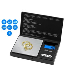 Timion Professional Hassas Terazi 500 Gram Kapasiteli 0.1 Hassasiyetli Dijital Kapaklı Tartı (5148)