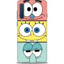 Samsung Galaxy A9 2018 Hd Baskılı Kılıf + Seramik Tam Kaplayan Ekran Koruyucu 454