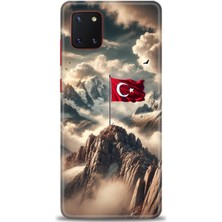 Samsung Galaxy A81 Hd Baskılı Kılıf + Seramik Tam Kaplayan Ekran Koruyucu 34