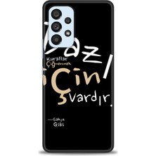 Rulet Samsung Galaxy A53 5g Hd Baskılı Kılıf + Seramik Tam Kaplayan Ekran Koruyucu 394