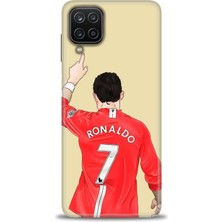 Samsung Galaxy A12 Hd Baskılı Kılıf + Seramik Tam Kaplayan Ekran Koruyucu 3