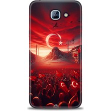 Rulet Samsung Galaxy A8 2016 Hd Baskılı Kılıf + Seramik Tam Kaplayan Ekran Koruyucu 39