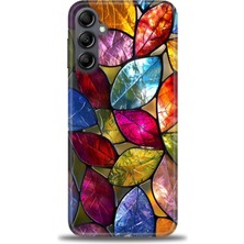 Rulet Samsung Galaxy A14 Hd Baskılı Kılıf + Seramik Tam Kaplayan Ekran Koruyucu 339