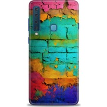 Samsung Galaxy A9 2018 Hd Baskılı Kılıf + Seramik Tam Kaplayan Ekran Koruyucu 437