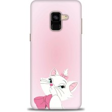 Samsung Galaxy A8 2018 Hd Baskılı Kılıf + Seramik Tam Kaplayan Ekran Koruyucu 211