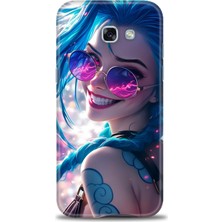 Samsung Galaxy A5 2017 Hd Baskılı Kılıf + Seramik Tam Kaplayan Ekran Koruyucu 274