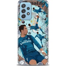 Samsung Galaxy A52 Hd Baskılı Kılıf + Seramik Tam Kaplayan Ekran Koruyucu 1