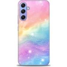 Rulet Samsung Galaxy A24 Hd Baskılı Kılıf + Seramik Tam Kaplayan Ekran Koruyucu 422