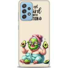 Samsung Galaxy A52S 5g Hd Baskılı Kılıf + Seramik Tam Kaplayan Ekran Koruyucu 43