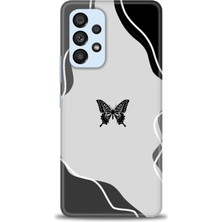 Samsung Galaxy A73 5g Hd Baskılı Kılıf + Seramik Tam Kaplayan Ekran Koruyucu 186