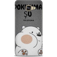 Samsung Galaxy A3 2016 Hd Baskılı Kılıf + Seramik Tam Kaplayan Ekran Koruyucu 157