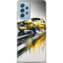 Samsung Galaxy A52 Hd Baskılı Kılıf + Seramik Tam Kaplayan Ekran Koruyucu 108