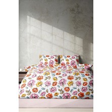 Cotton Collection Ranforce Nevresim Takımı Çiçek Bahçesi