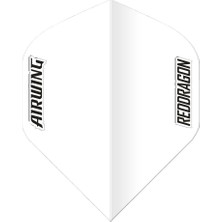 Red Dragon Airwing Moulded White Standart Dart Flight