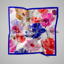 Piramit Coolness Viscon Eşarp | Masalsı Çiçek