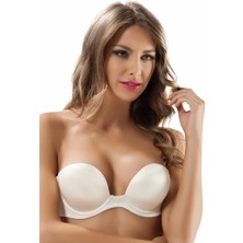 Bamido STRAPLEZ SİLİKONLU SİHİRLİ SÜTYEN KADIN 7036