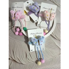 EyER Shoping Kelebek Figürlü Peluş Bağlama Tokası
